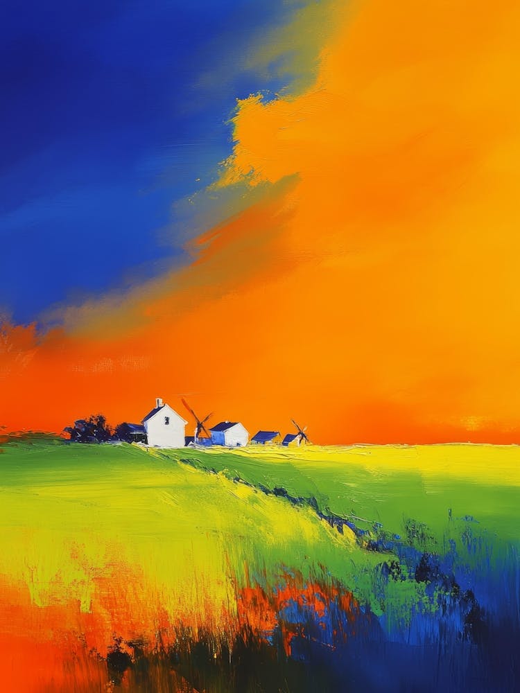 Sunset In The Field 7