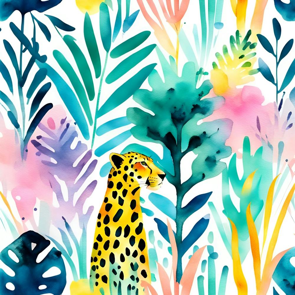 Leopards In The Jungle 07