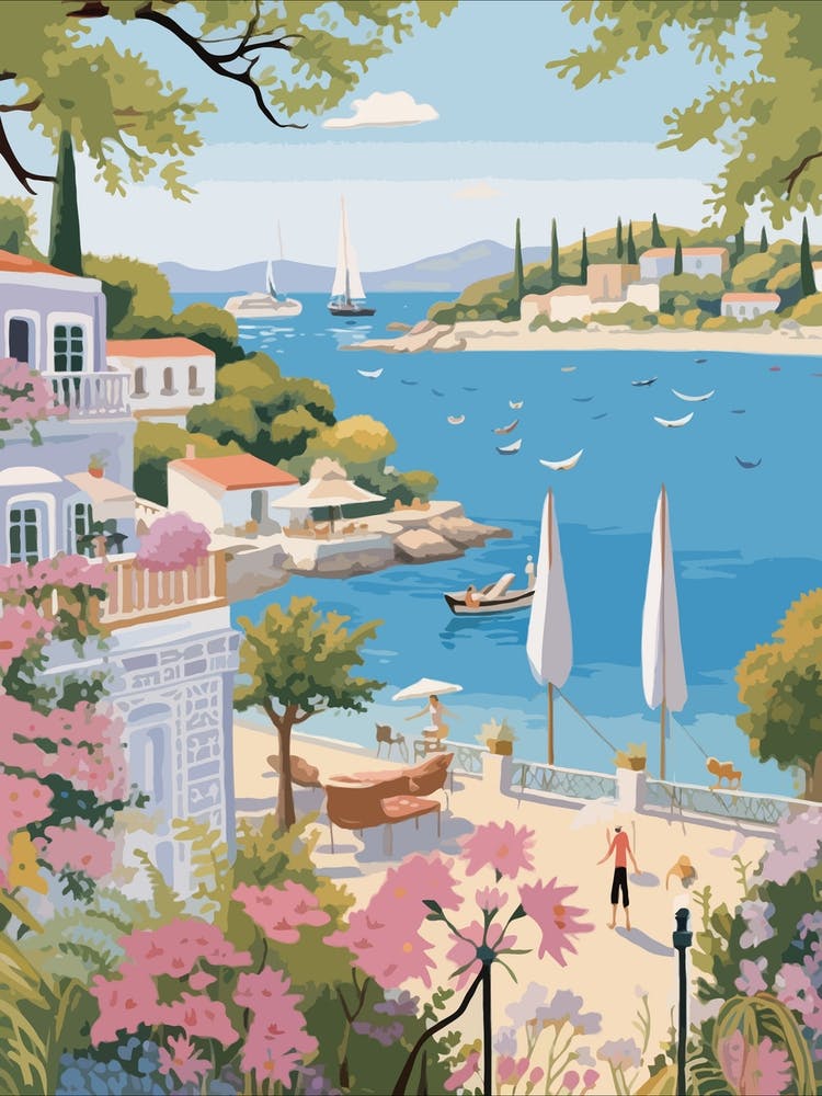 Bodrum Turkey 3 Illustration