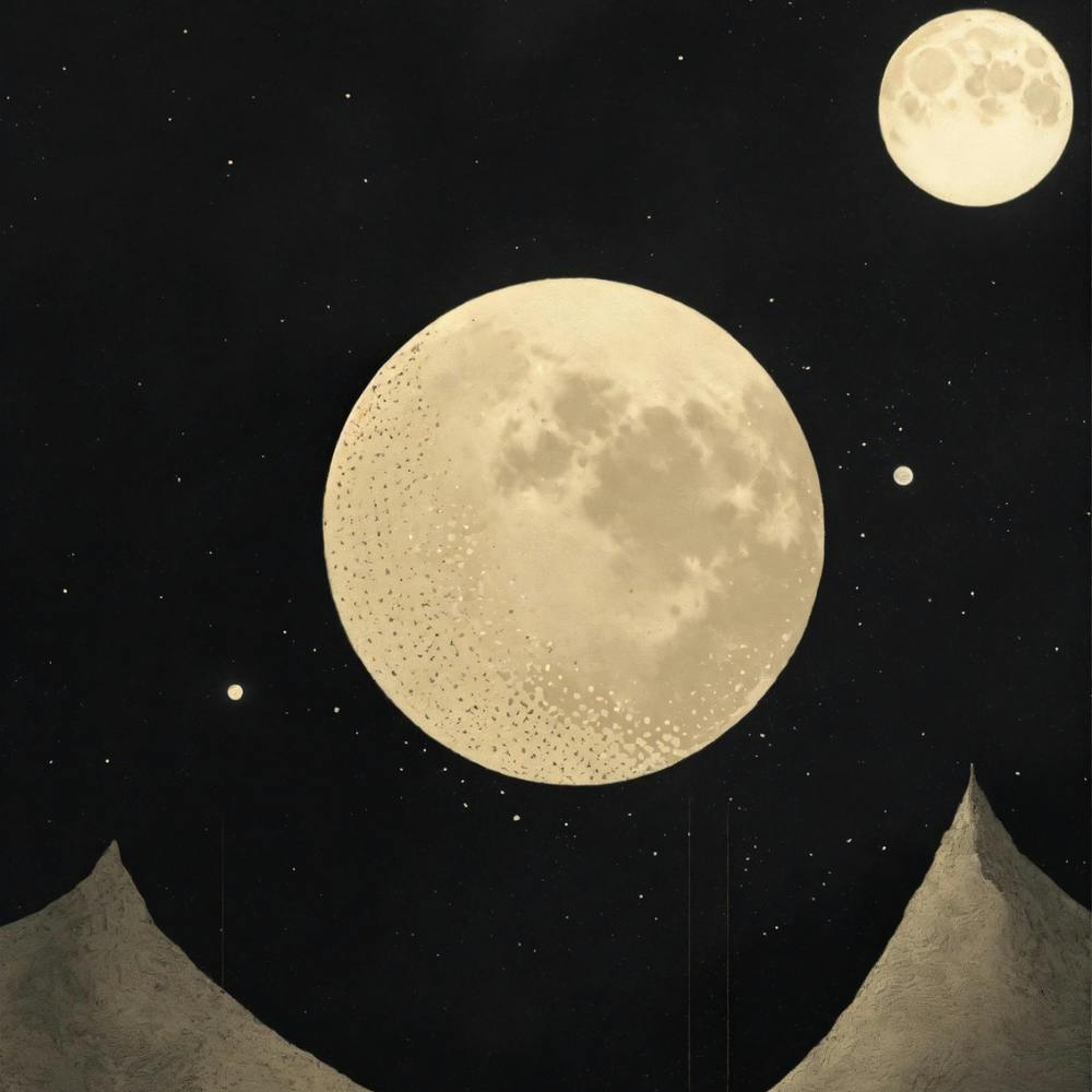 Full Moon In The Sky