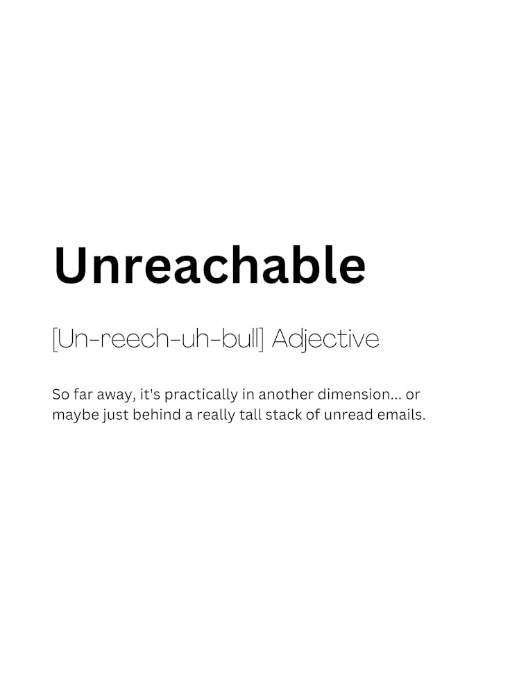 Unreachable Definition Meaning