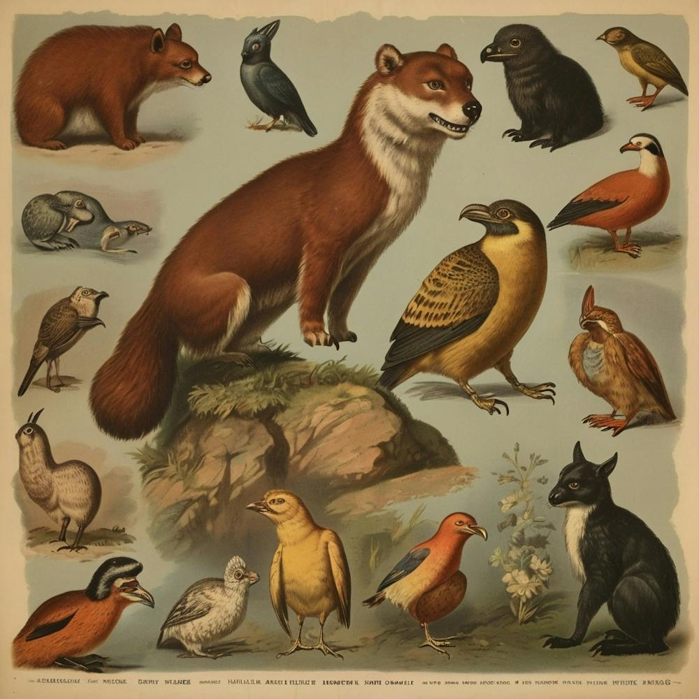 Default Default Vintage And Retro Animal Advertising Aestethic 3 (1)
