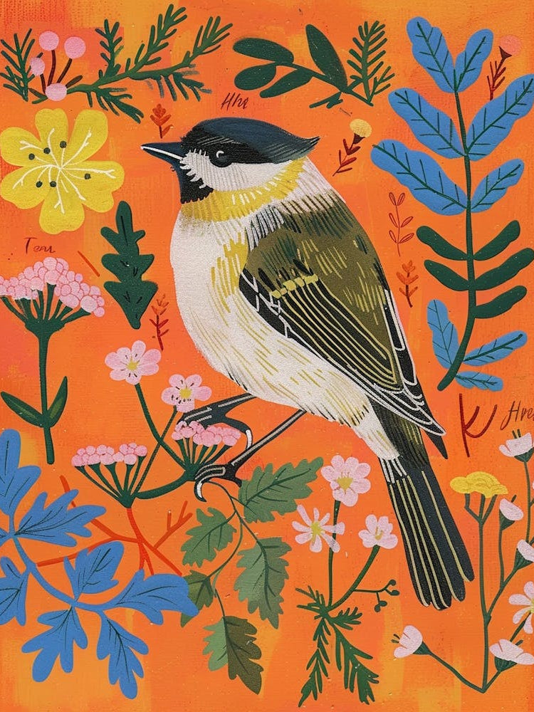 Spring Birds Carolina Chickadee 3