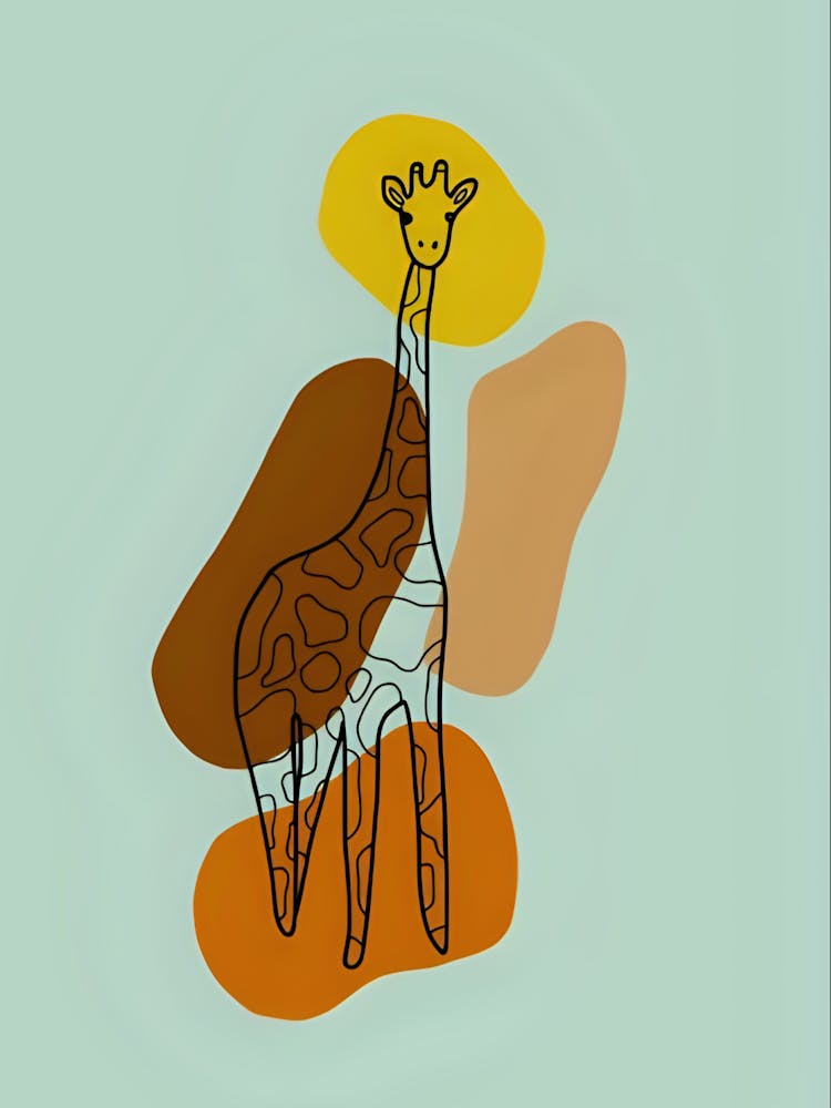 Giraffe Canvas Print