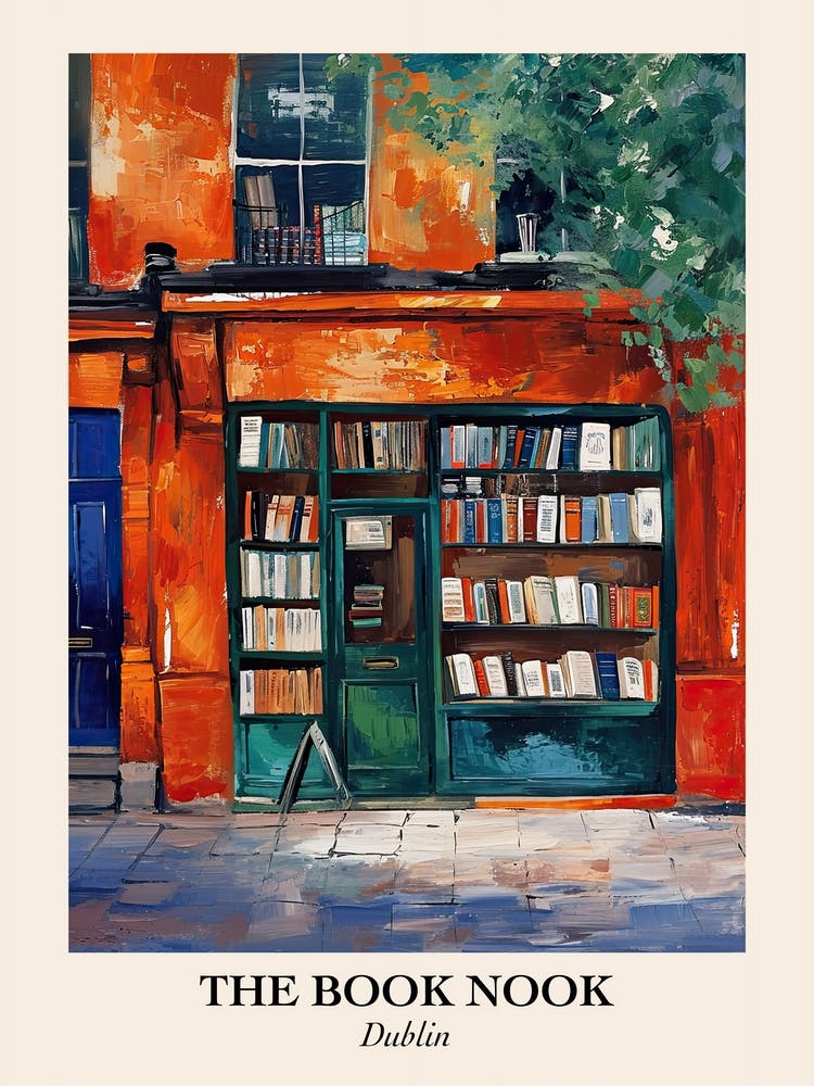 Dublin Book Nook Bookshop 2 Poster
