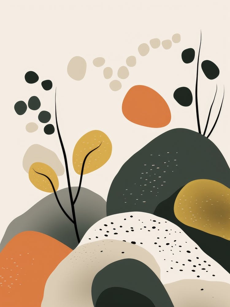 Abstract Landscape Illustration