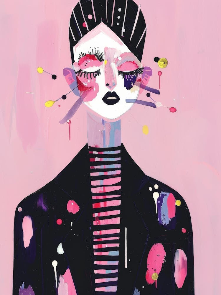 Fashionista Canvas Print