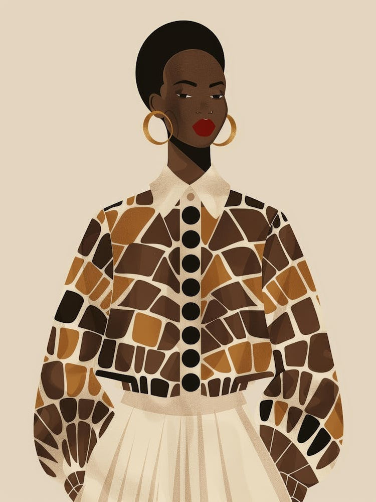 African Fashion Illustration