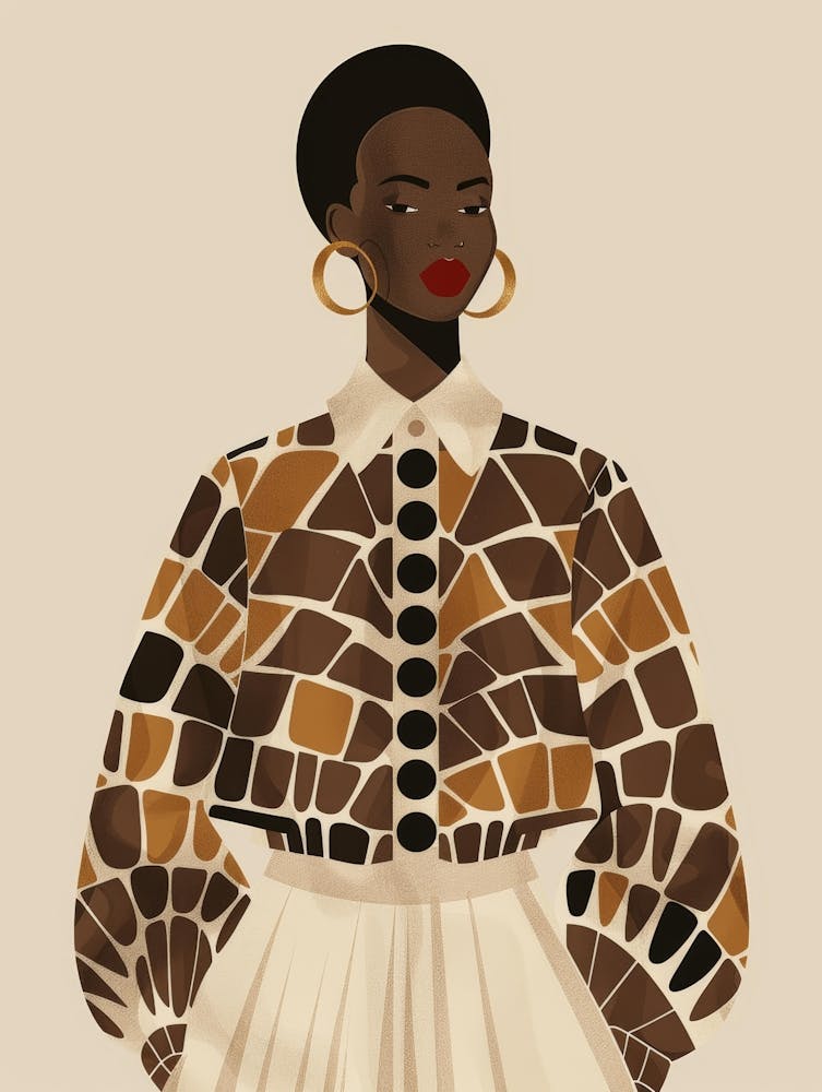 African Fashion Illustration