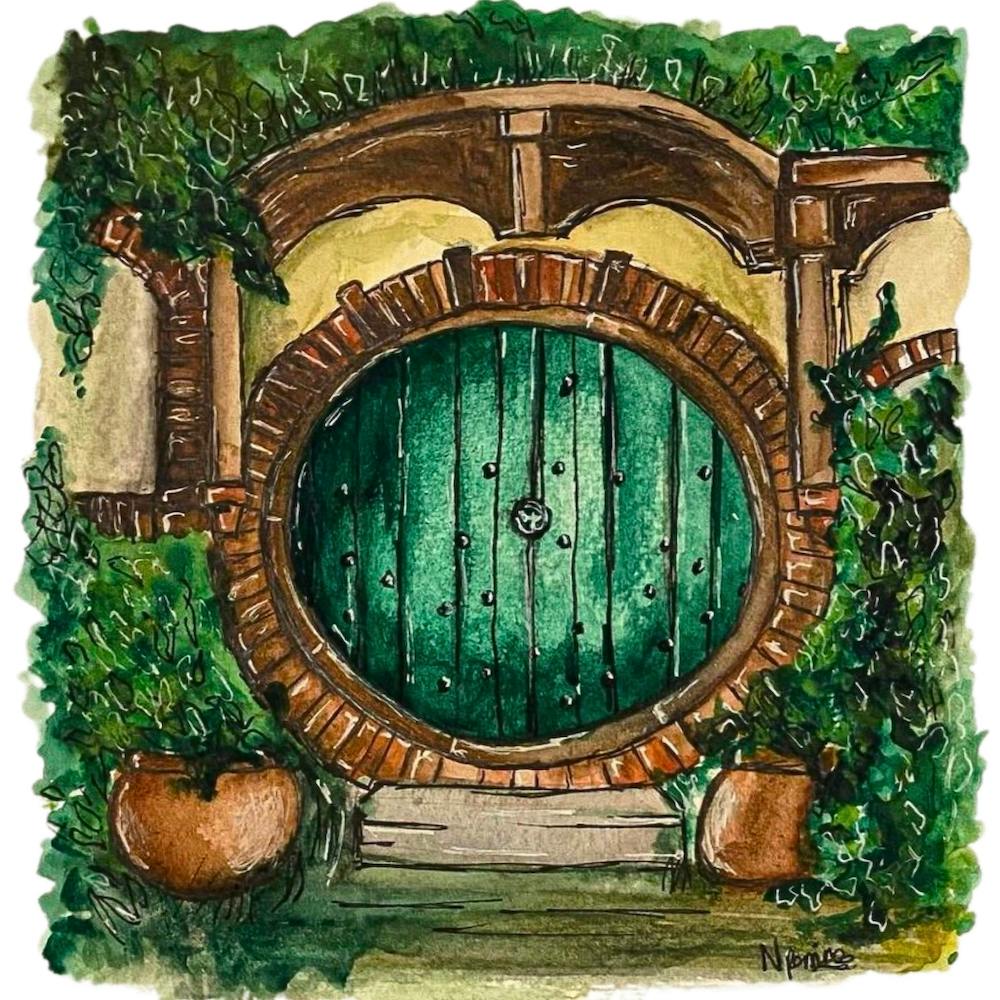 Hobbit Door