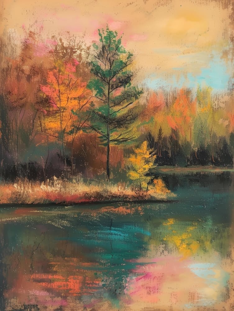 Autumn By The Lake 1