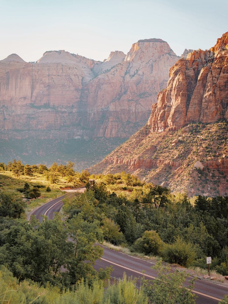 Red Rock Desert Road