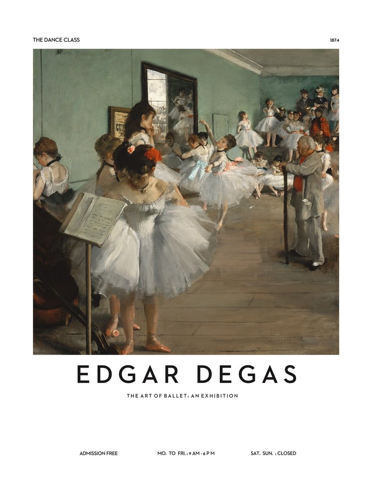 The Dance Class - Edgar Degas