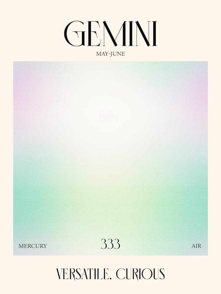 Gemini 2 Zodiac Sign