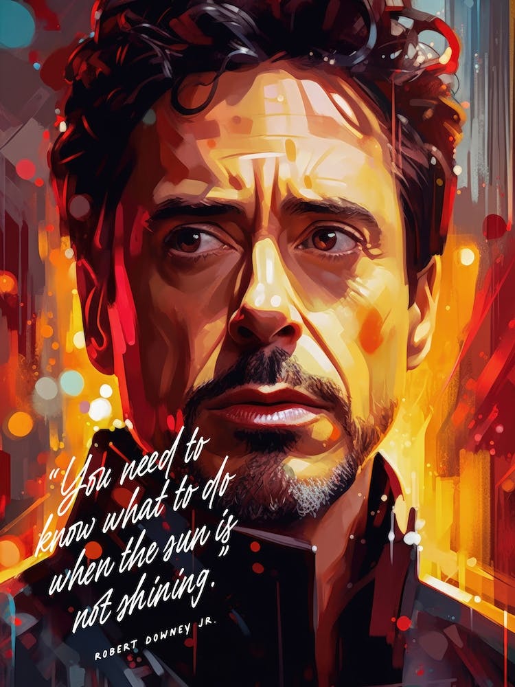 Robert Downey Jr. Art Quote
