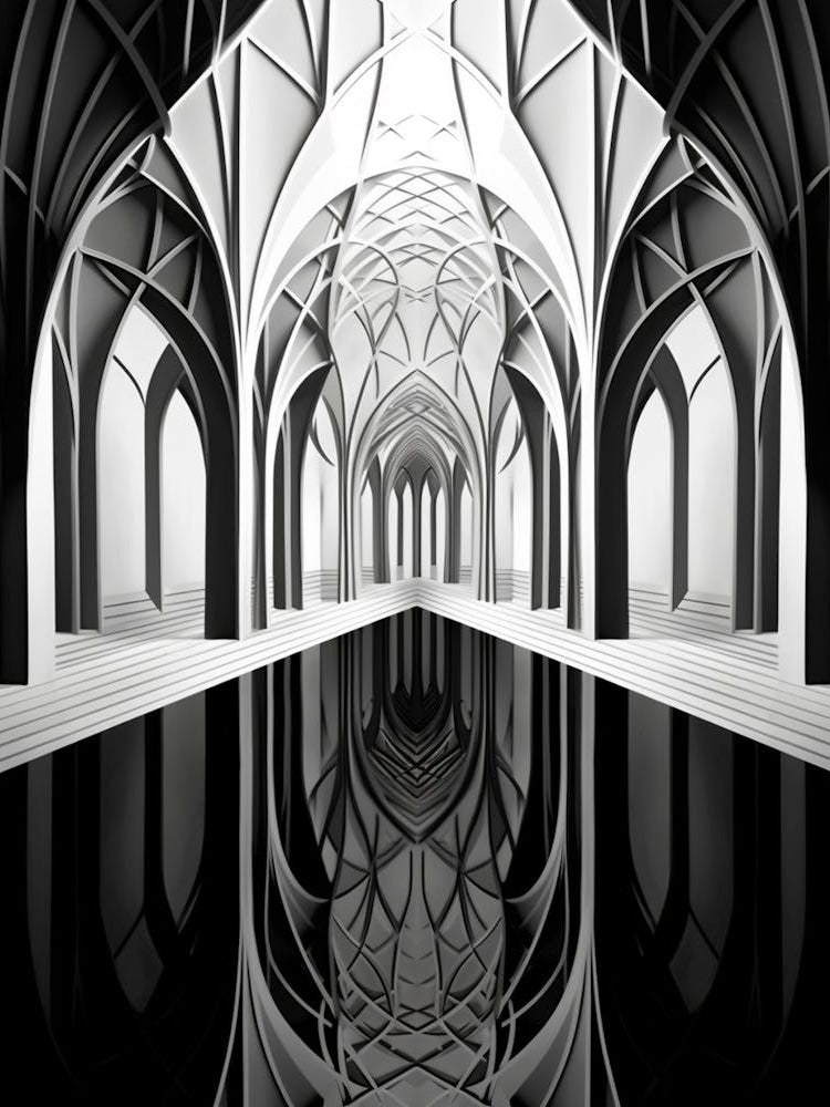 Geometric Reflections Abstract 1