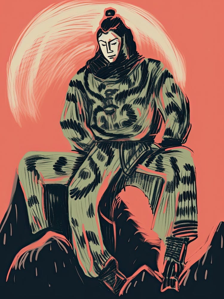 Samurai Illustration 18