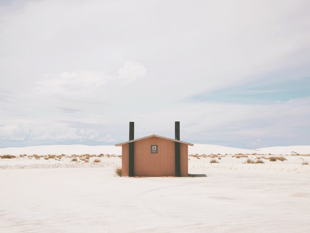 Sandy Desert Rest Stop