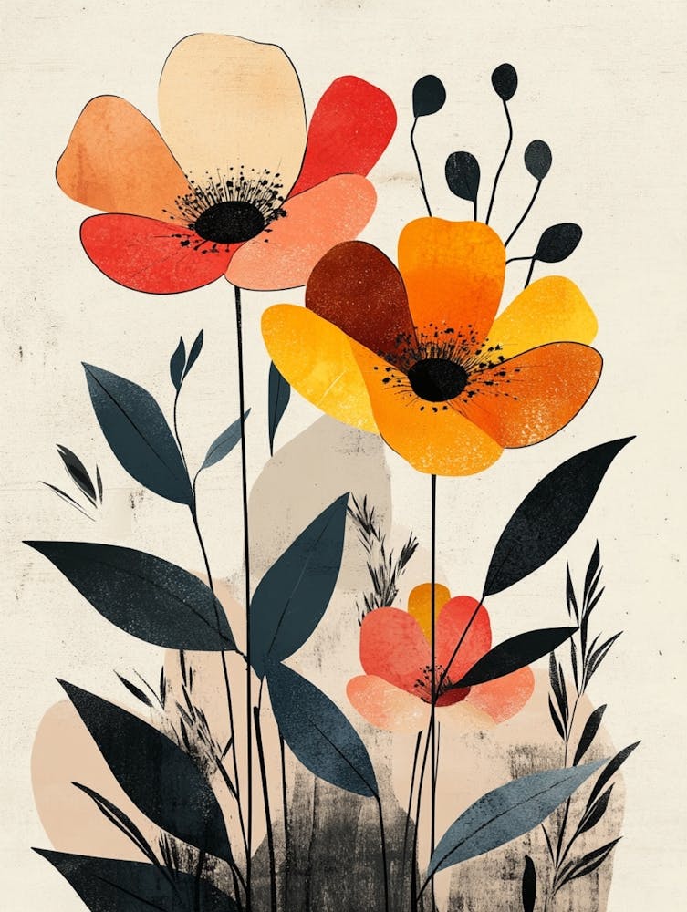 Poppies Canvas Print 45