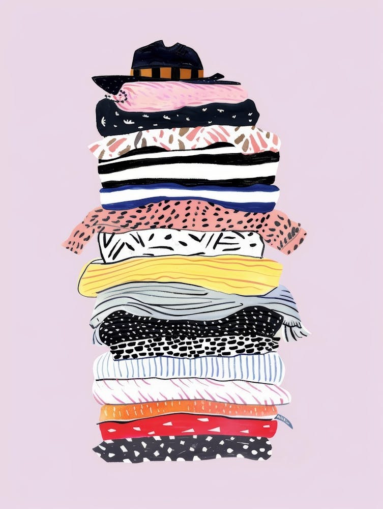 Stack Of Clothes 10