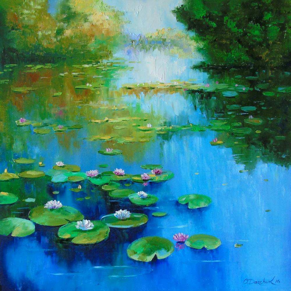 Morning pond