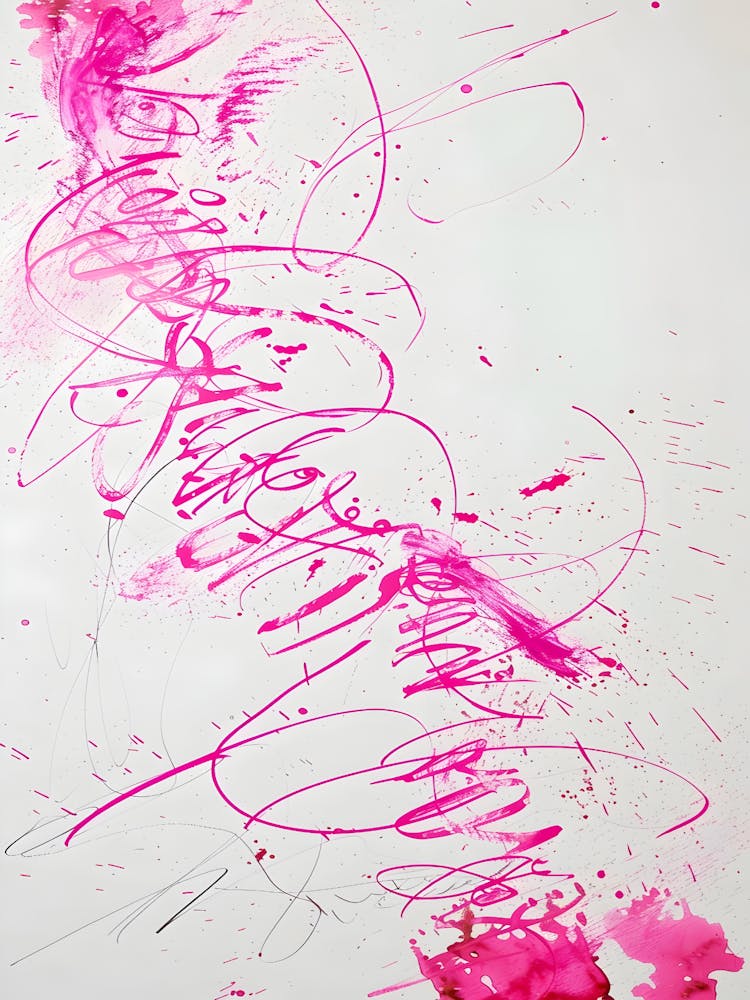 Pink Splatter