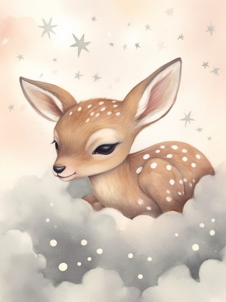 Sleeping Baby Deer 2