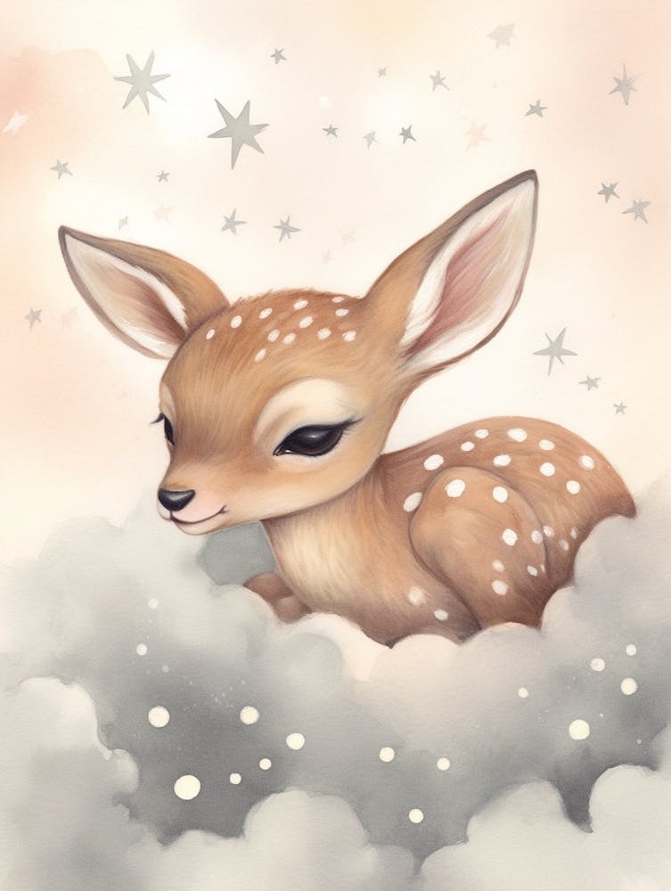 Sleeping Baby Deer 2