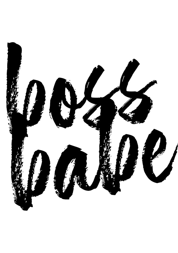 Boss Babe Bold Script