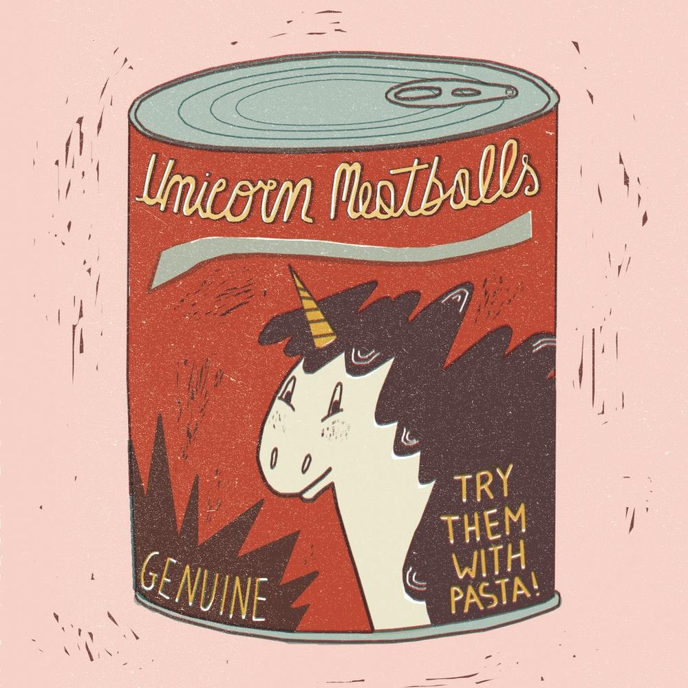 Unicorn meatballs