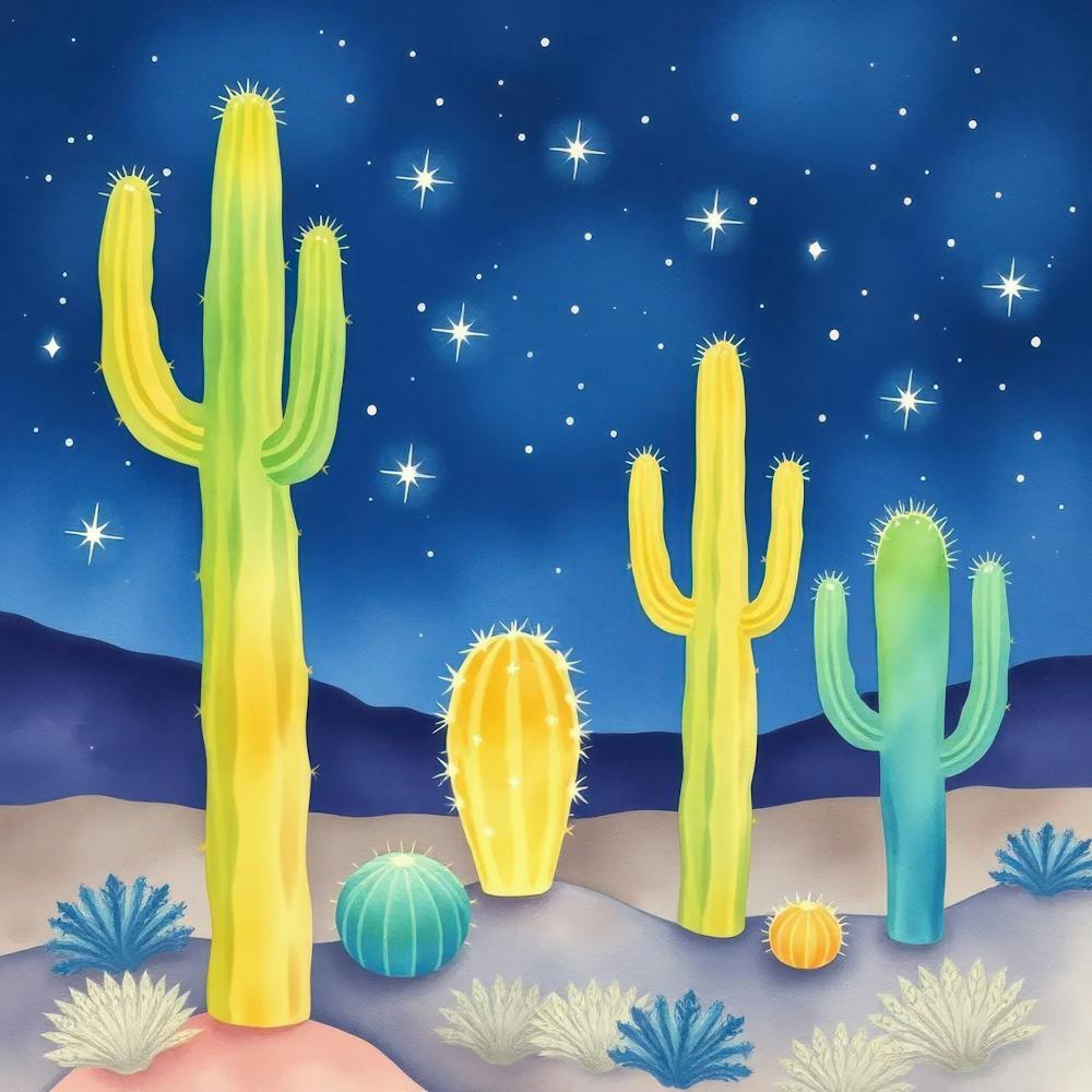 Cactus Night