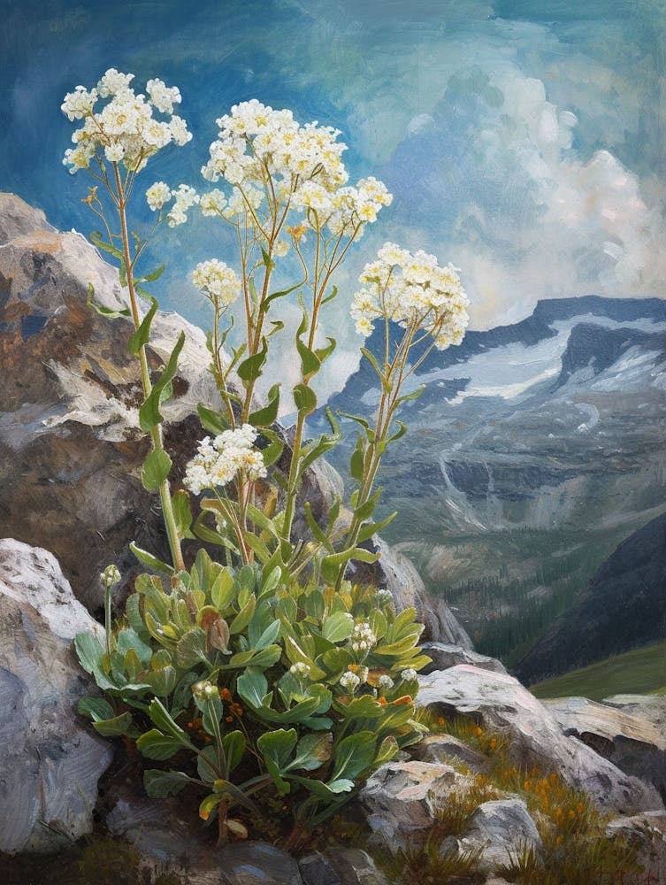 Mountain Spleenwort Painting 1