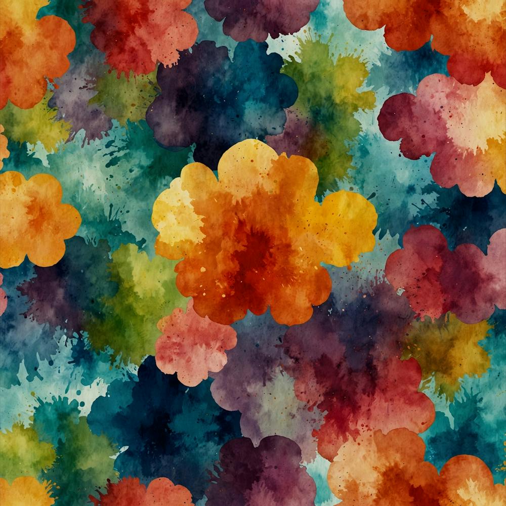 Watercolor Flowers 1