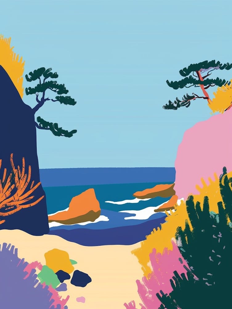 Ise Japan 7 Illustration Colorée