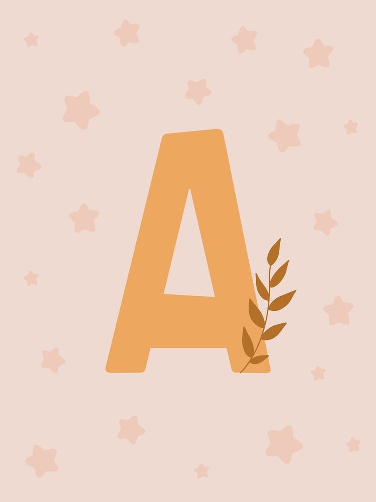 Cute Letter A