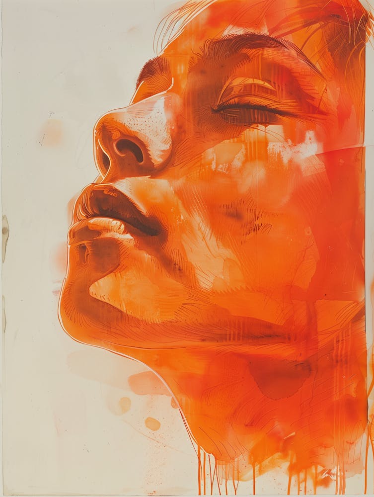 Orange Face 1