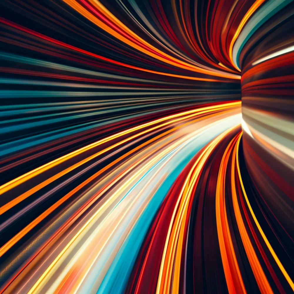 Abstract Blurred Light