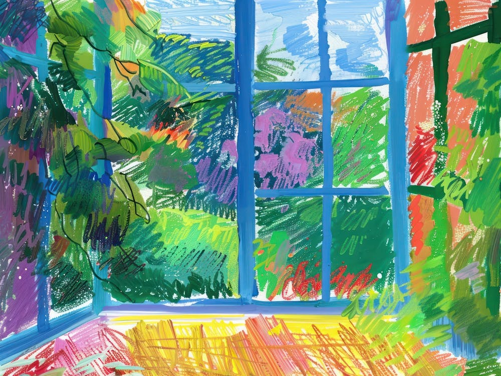 Victoria From The Window View Painting 4