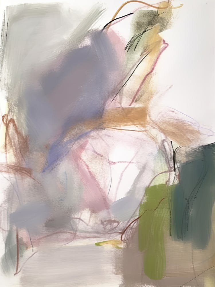Muted Neutrals Abstract 8
