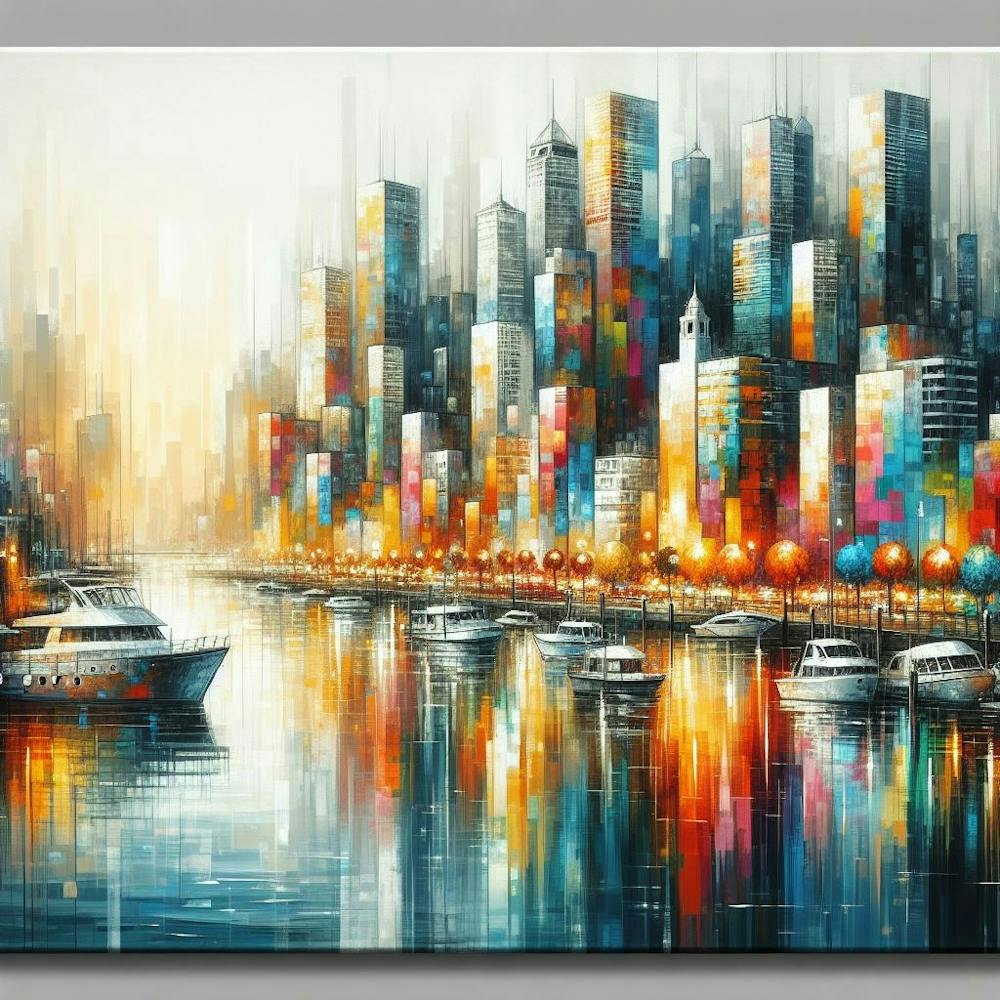 Cityscape Painting