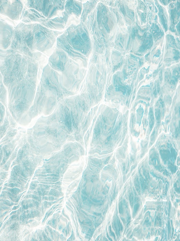 Wassermuster Hellblau Fotografie