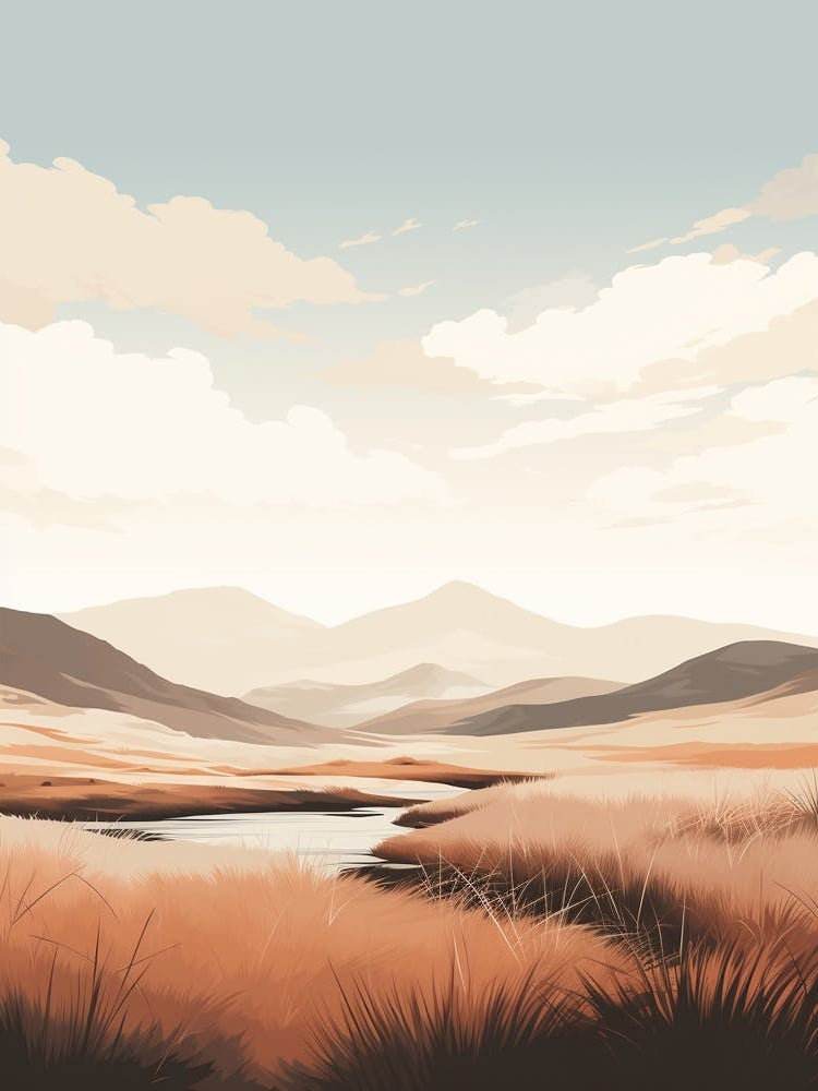 Cairngorms National Park Scotland 1 Hiking Trail Landscape