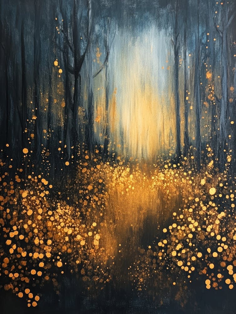 Fireflies In The Forest 3