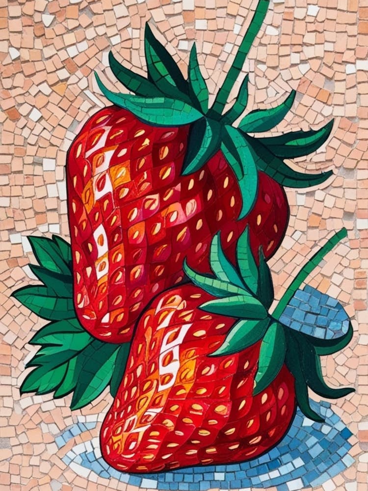 Strawberry Mosaic 5