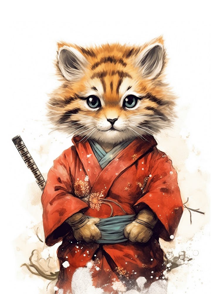 Samurai Cat 10