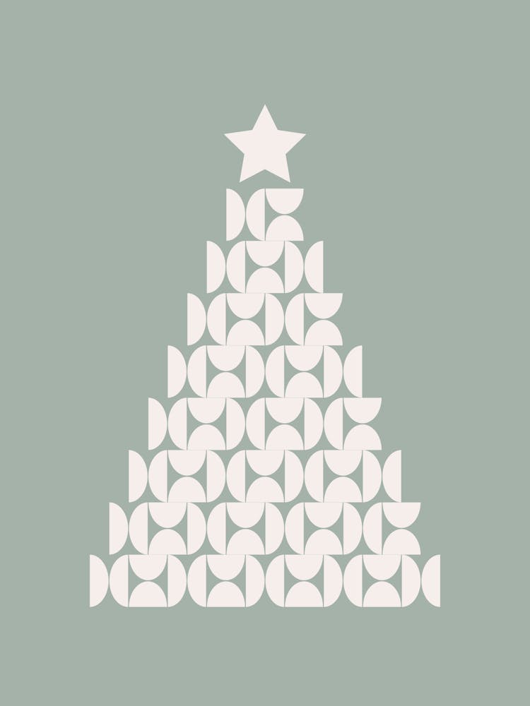 Christmas Tree Sage Green