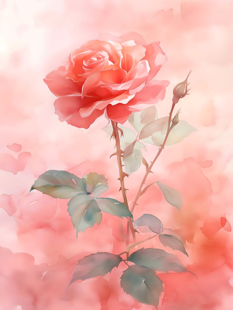 Pink Rose Wallpaper