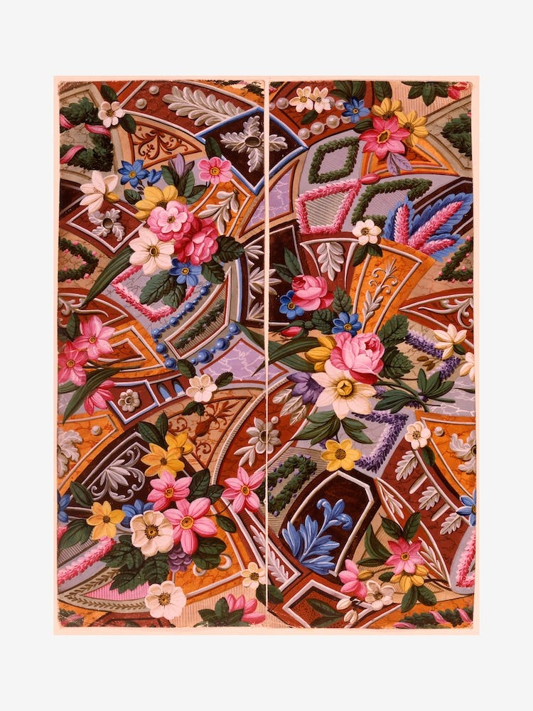 Floral Textile Design