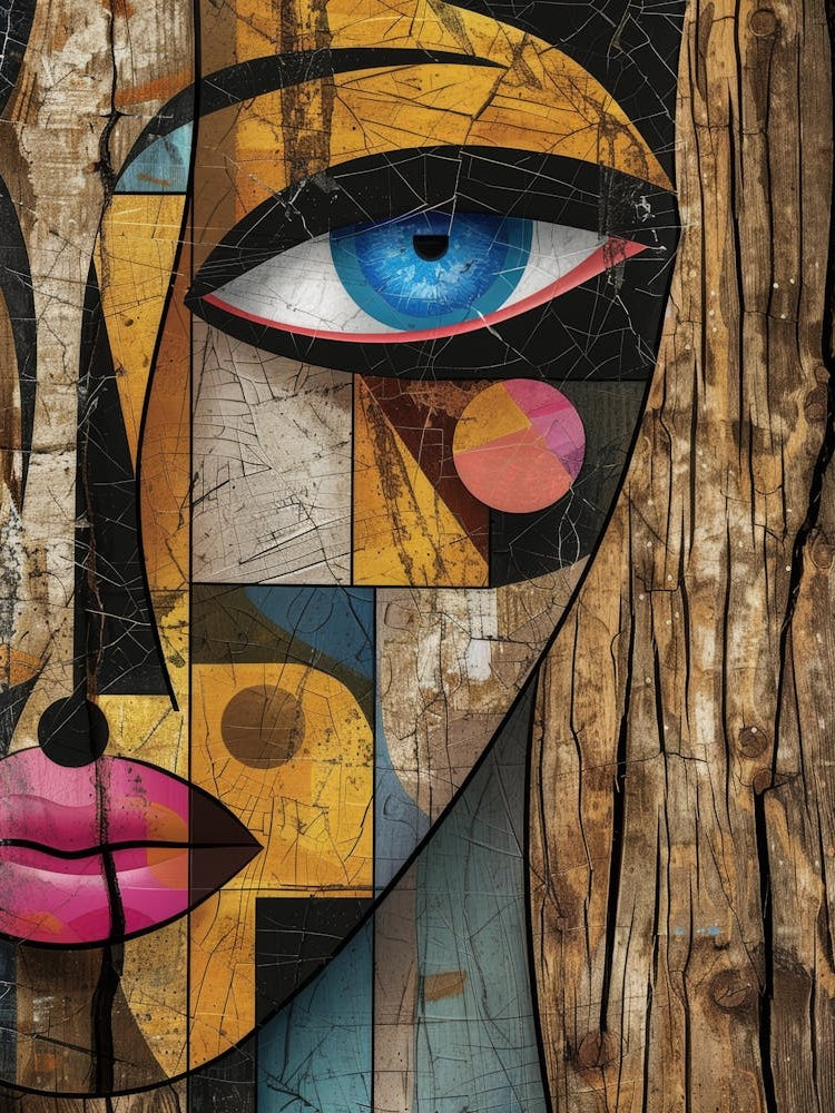 Abstract Of A Woman 86