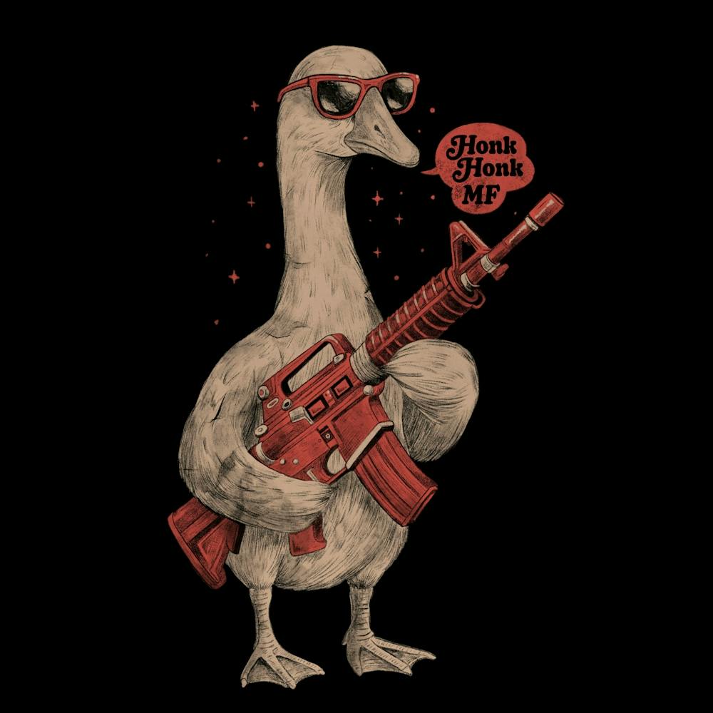 Honk Honk MF Funny Goose